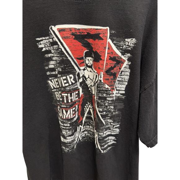 WWE Sami Zayn "Never Be the Same" Black Red Cotton Men’s 3XL T-Shirt - Picture 6 of 7